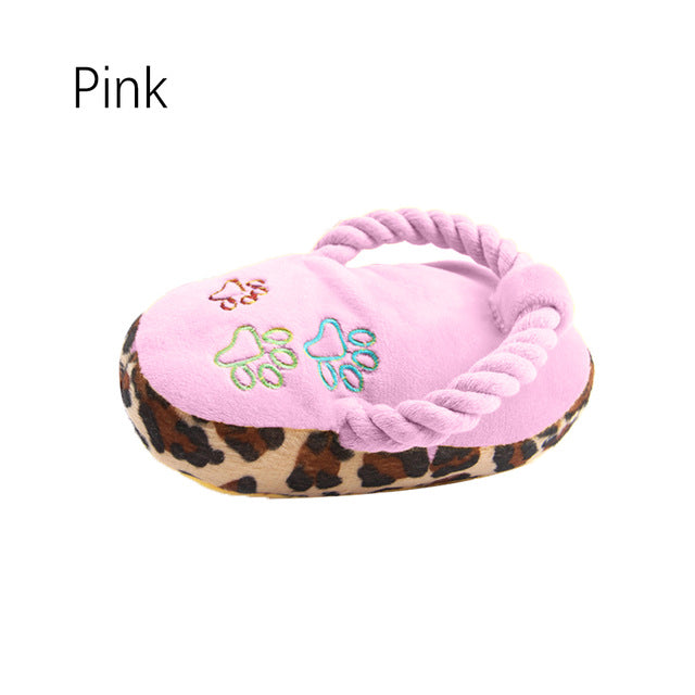 Slippers, Elephants, and chicken oh my! Plush Dog Toy GROOMY