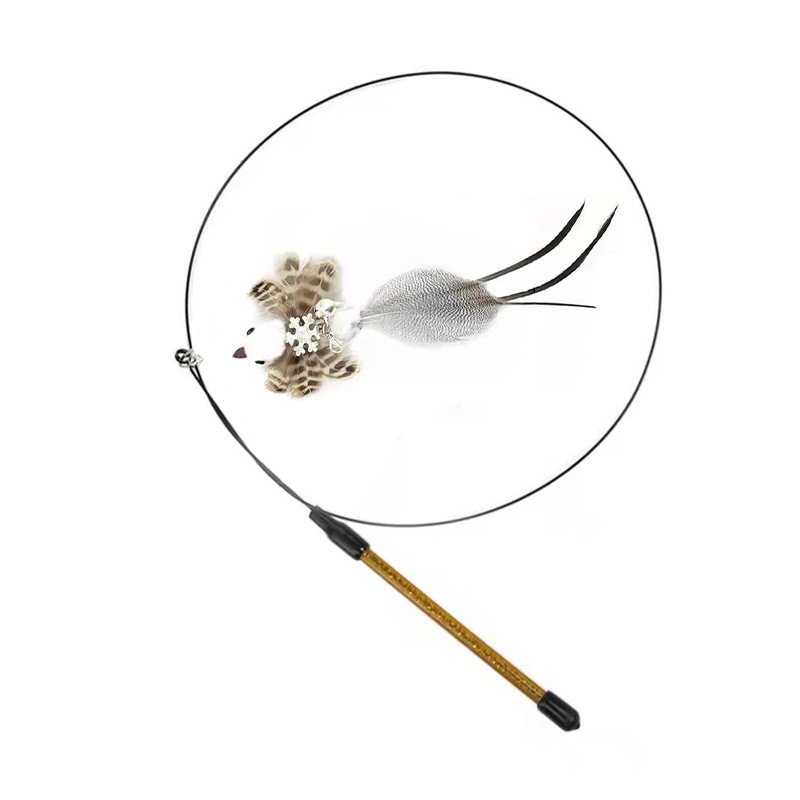 Cat Stick Toy - Interactive Play GROOMY