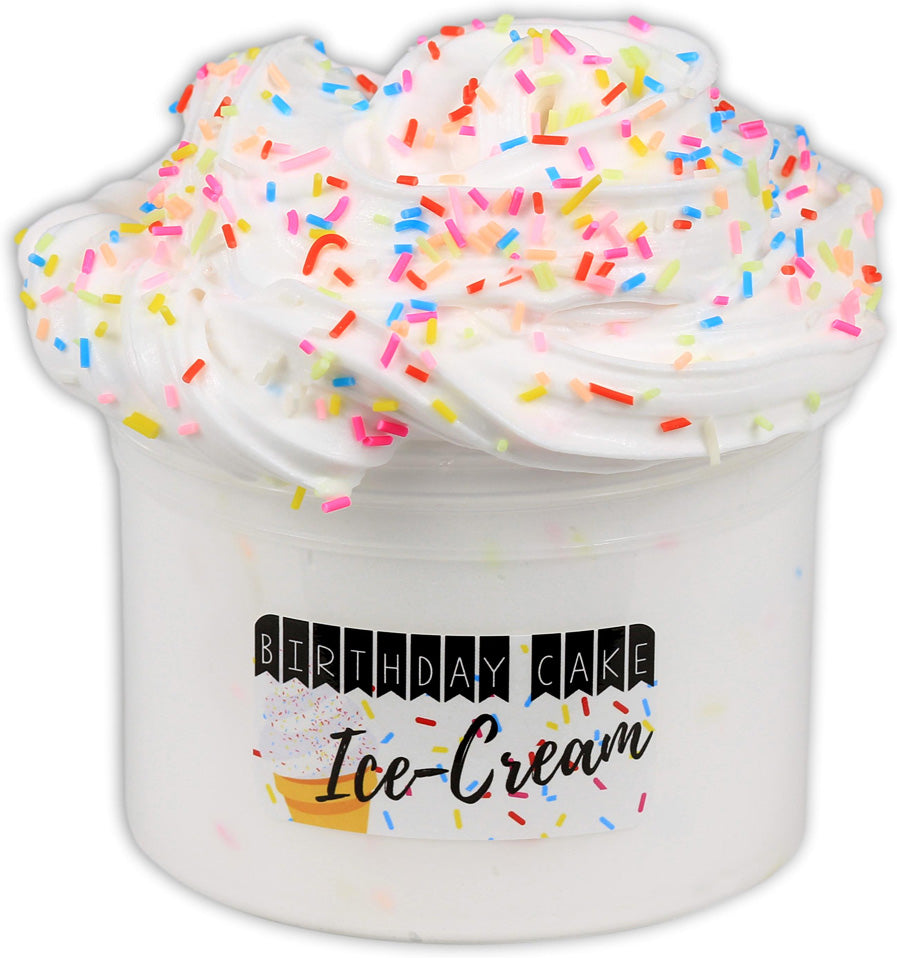 Birthday Cake Ice-Cream Dope Slime