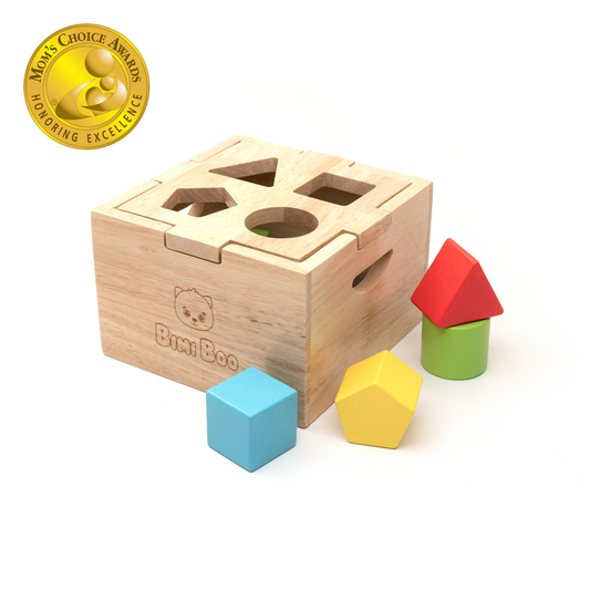 Bimi Boo Wooden Shapes Sorting Box
