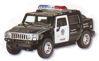 POLICE HUMMER DIE CAST