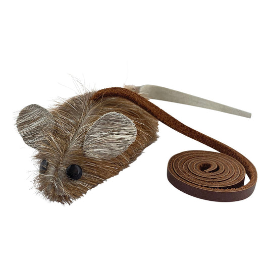 Furry Mouse Cat Toy
