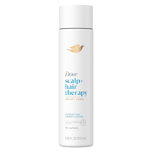 Dove Scalp + Hair Therapy Hair Conditioner Density Boost Hydrating Conditioner for hydrating hair sulfate free conditioner for dry hair 9.25 FL OZ (273 mL)