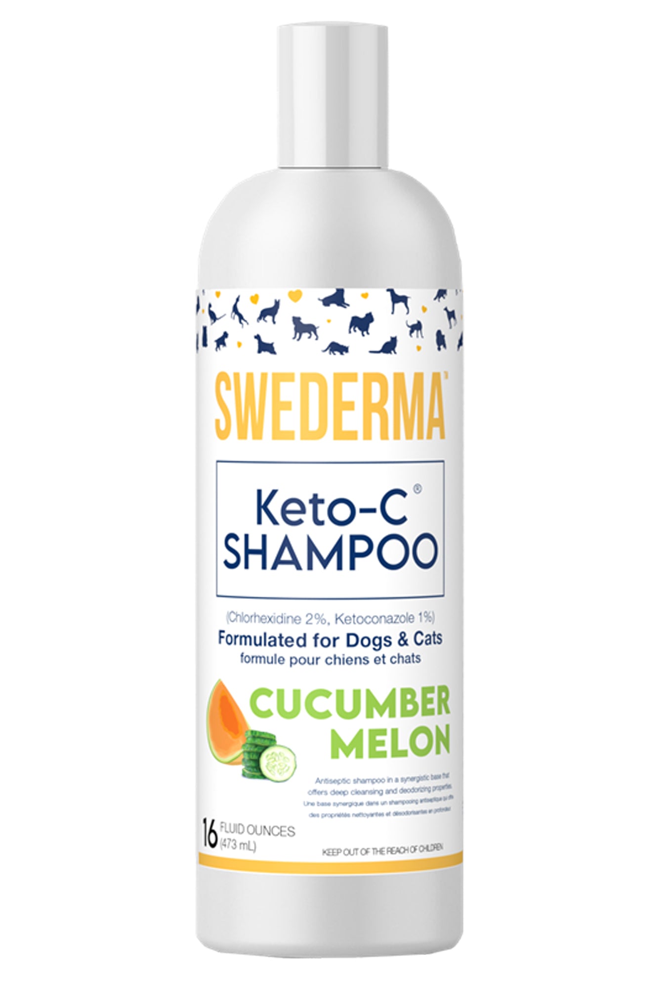 Swederma Dog Shampoo Theraputic 16oz,