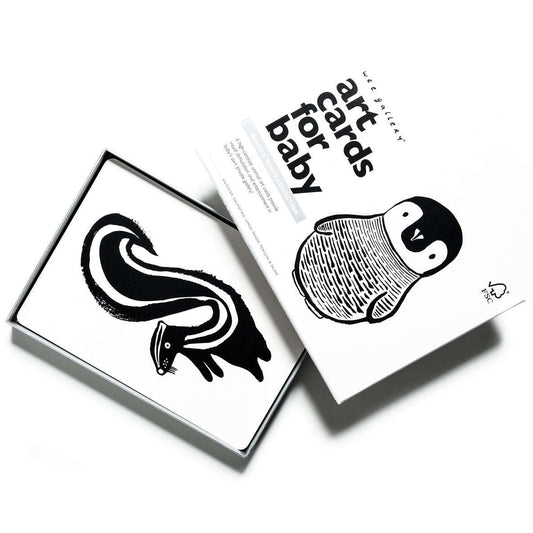 Wee Gallery Black & White Art Cards for Baby