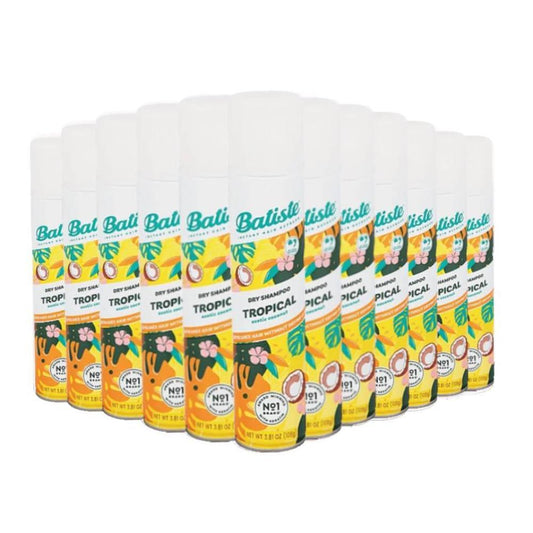 Batiste Dry Shampoo Tropical Exotic Coconut 3.81 oz  - 12 Pack