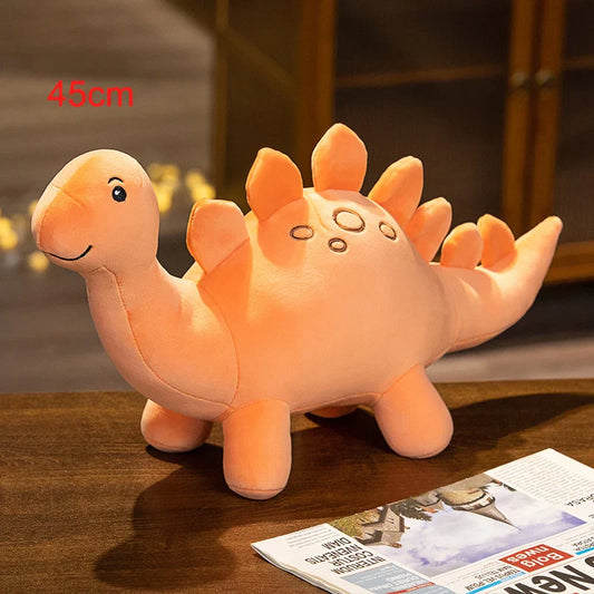 Dino Toys Cartoon Colorful Dinosaur Plush Toy Cute Stuffed Animals Triceratops Plushies Kawaii Soft Kids Toys for Boys Girls Home Decor ShopOnlyDeal