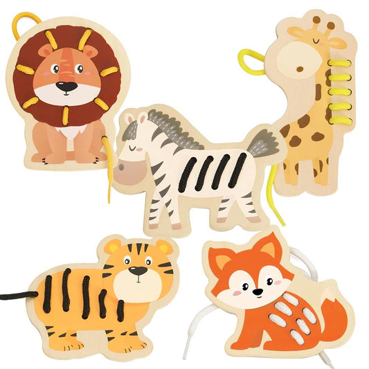 Classic World - Run Run Africa Lacing Toy