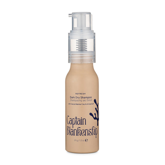 Captain Blankenship REFRESH Dark Dry Shampoo with Glacial Marine Clay & Charcoal