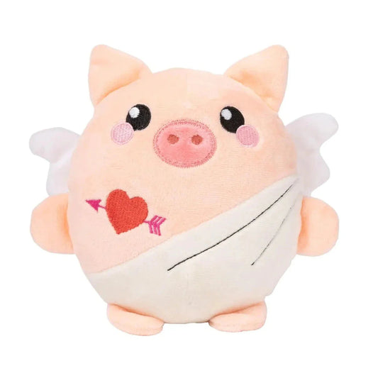FuzzYard Valentines Day Cu-Pig Plush Dog Toy