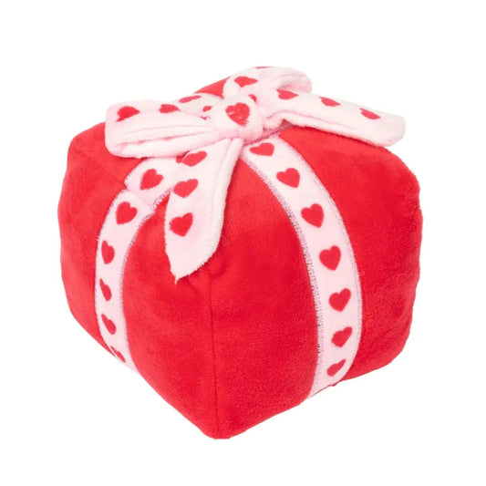 FuzzYard Valentines Day Wrapped About You Plush Dog Toy