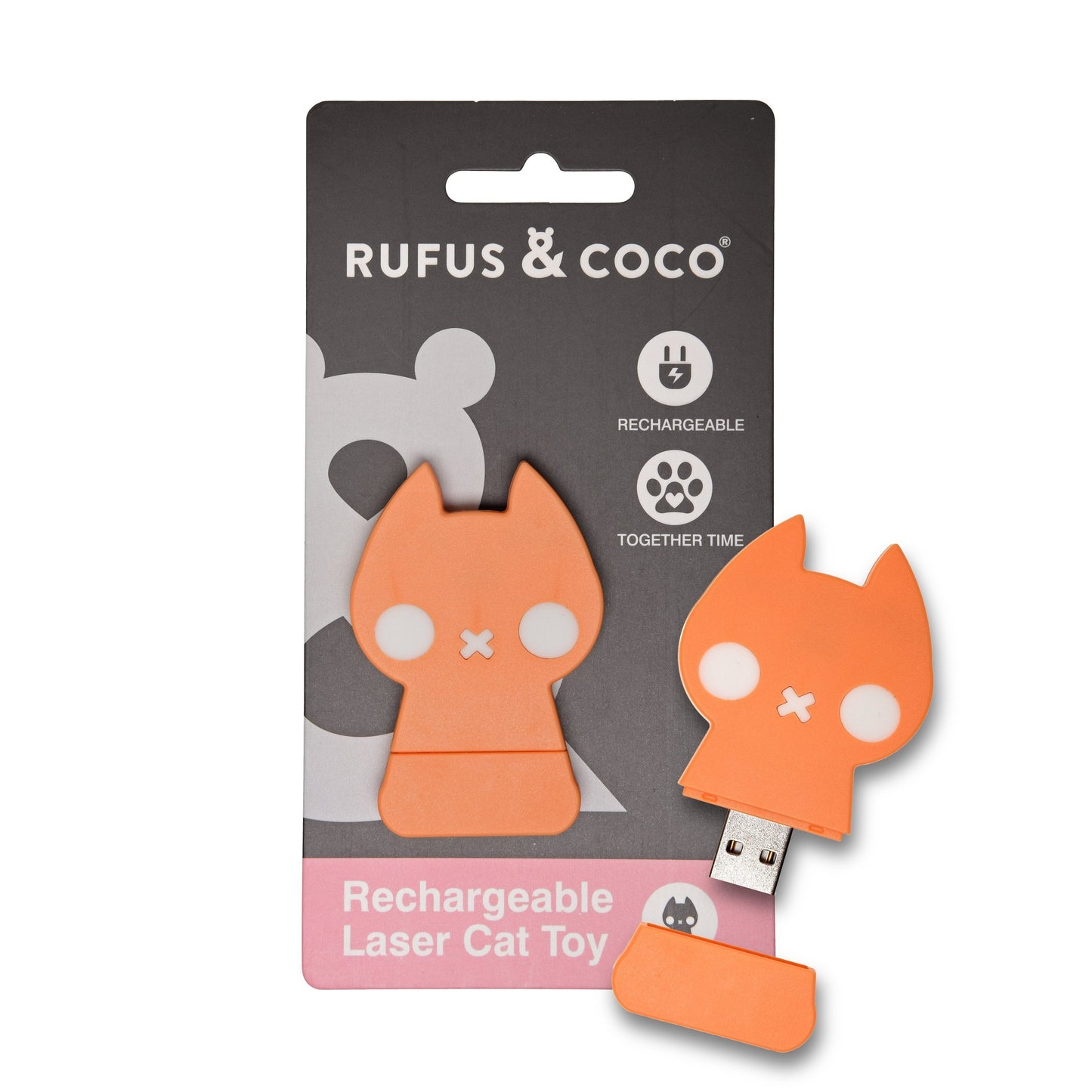 Rufus & Coco Rechargeable Laser Cat Toy
