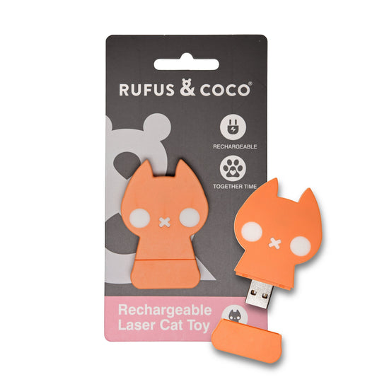 Rufus & Coco Rechargeable Laser Cat Toy