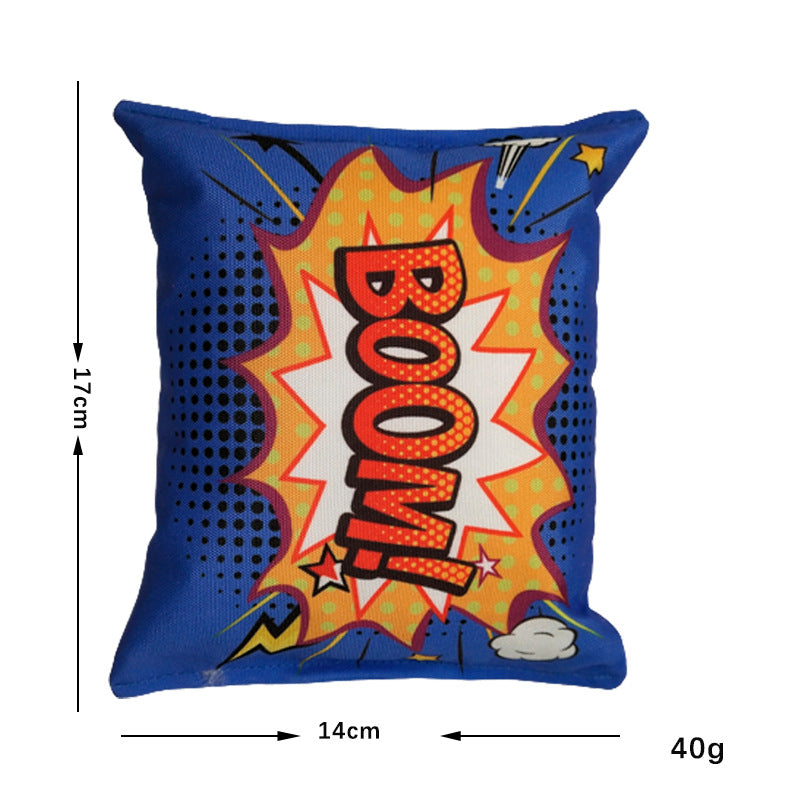 Potato Chip Bag Pet Plush Toy With Squeaker GROOMY