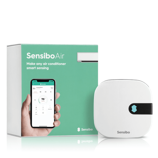 Sensibo Air AC Thermostat Smart Air Conditioner Controller for Mini Split and Window AC Portable White