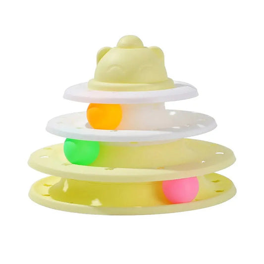 Tower of Tracks - Dog & Cat Toys GROOMY