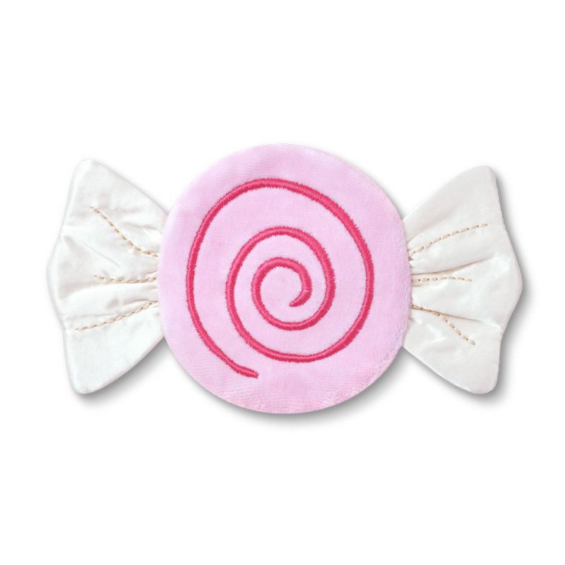 Apple Park Organic Mini Crinkle Blanket | Candy