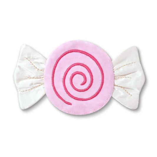 Apple Park Organic Mini Crinkle Blanket | Candy