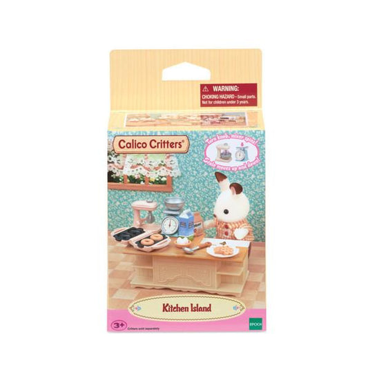 Calico Critters--½ Kitchen Islan