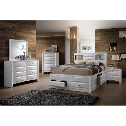 Emily Dresser White Color
