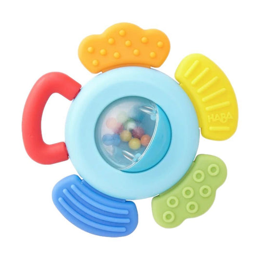Haba Blossom Baby Rattle & Teething Toy