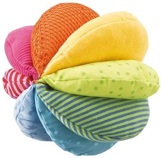 Rainbow Fabric Baby Ball