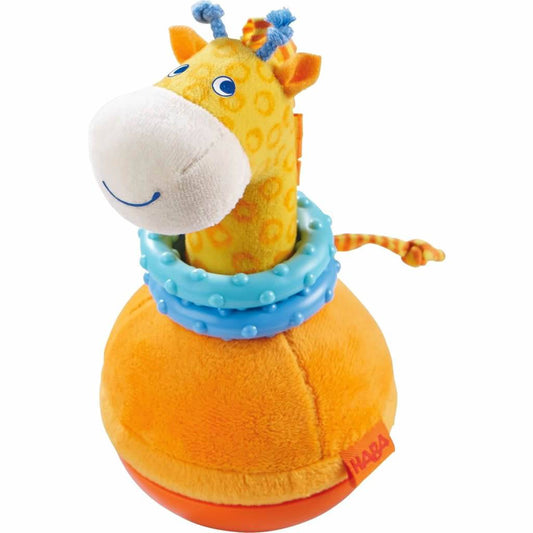 Haba Roly-Poly Giraffe Wobbling Baby Toy