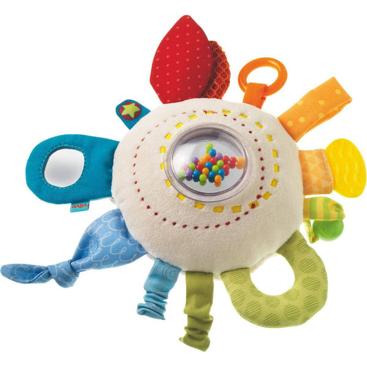 Haba Cuddly Rainbow Round Activity Toy and Teether
