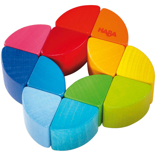 Haba Rainbow Ring Wooden Baby Fidget Toy