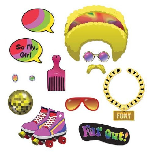 70's Photo Booth Prop Kit
