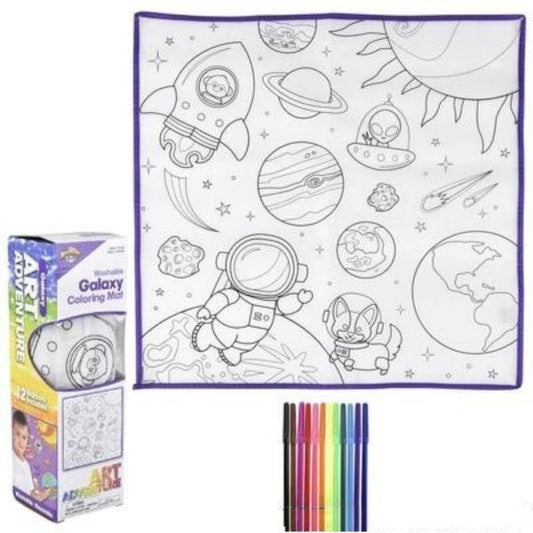 19.5" Space Washable Doodle Mat