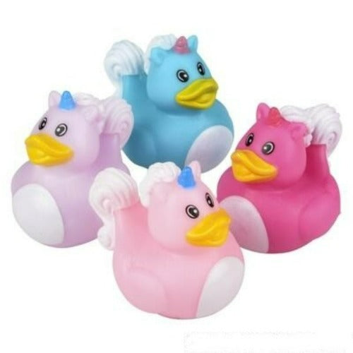 2" Unicorn Rubber Duckies