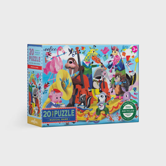 20 Piece Big Puzzle - Musical Band