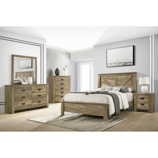 Oxford Dresser With Roller Glides