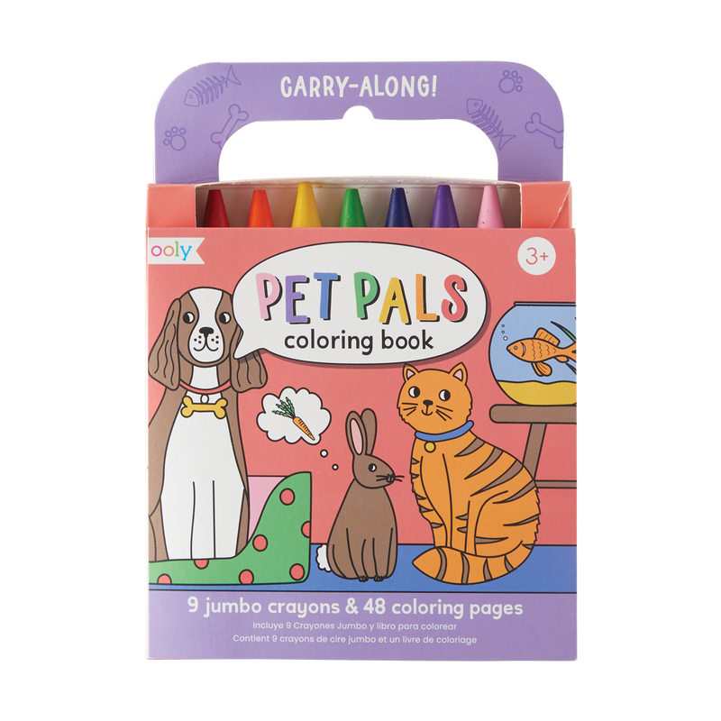 Carry Along Pet Pals Coloring Book