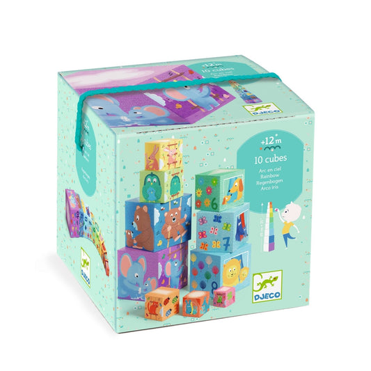 Nest and Stack Blocks - Rainbow