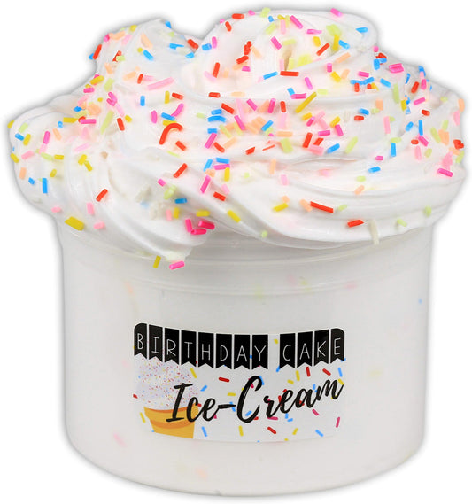 Birthday Cake Ice-Cream Dope Slime